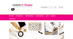 Desktop Screenshot of inkberrycreative.com