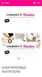 Mobile Screenshot of inkberrycreative.com